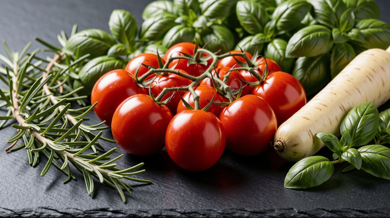 Frische gesunde Zutaten